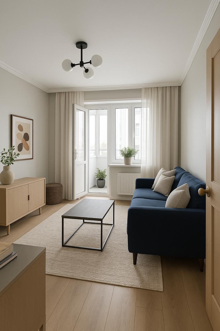 1-комнатная квартира, 40 м²