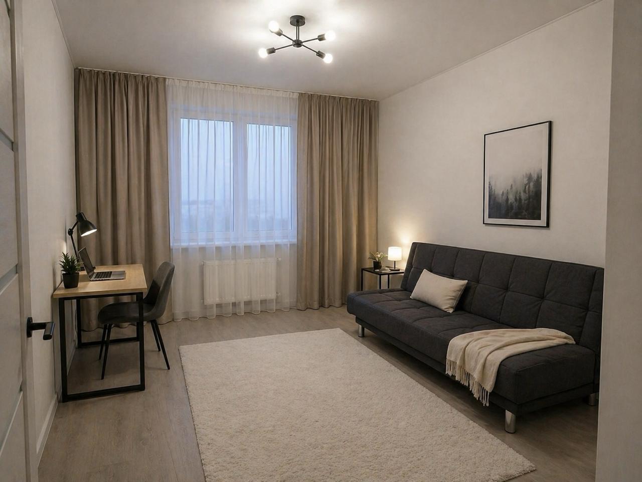 3-комнатная квартира, 55,6 м² — фотография 3