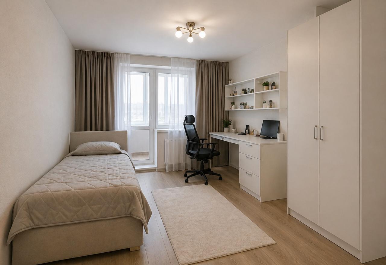 3-комнатная квартира, 70,8 м²
