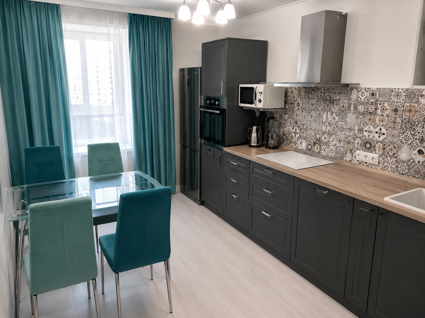 1-комнатная квартира, 38 м² — фотография 2