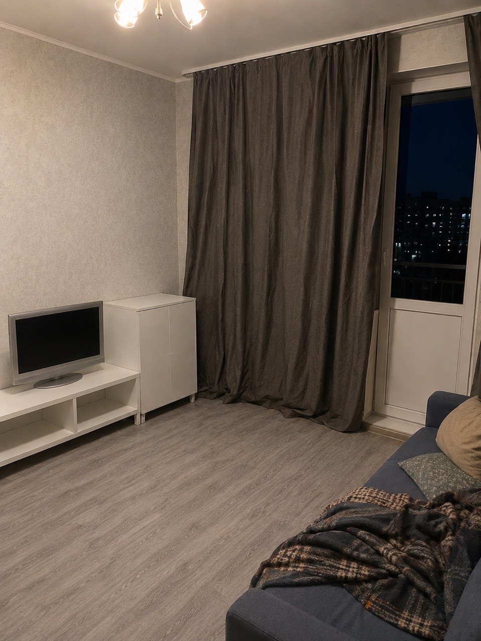 1-комнатная квартира, 38,6 м²