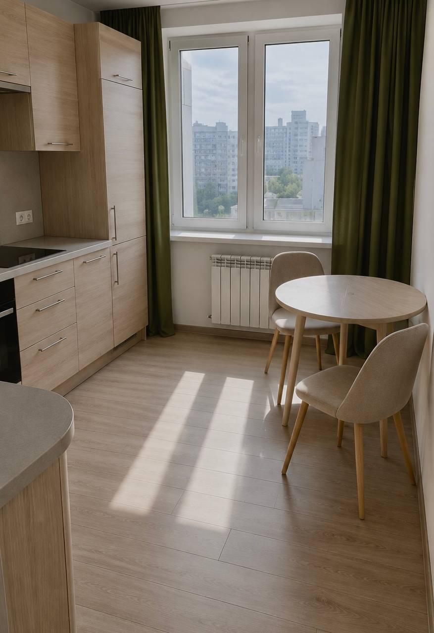 1-комнатная квартира, 35,2 м²