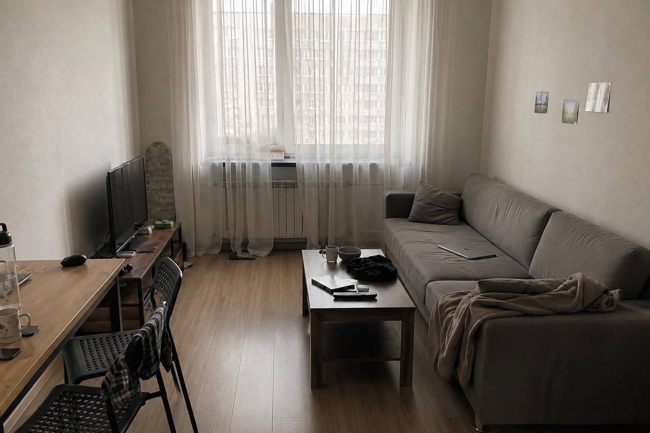 1-комнатная квартира, 31,8 м² — фотография 3