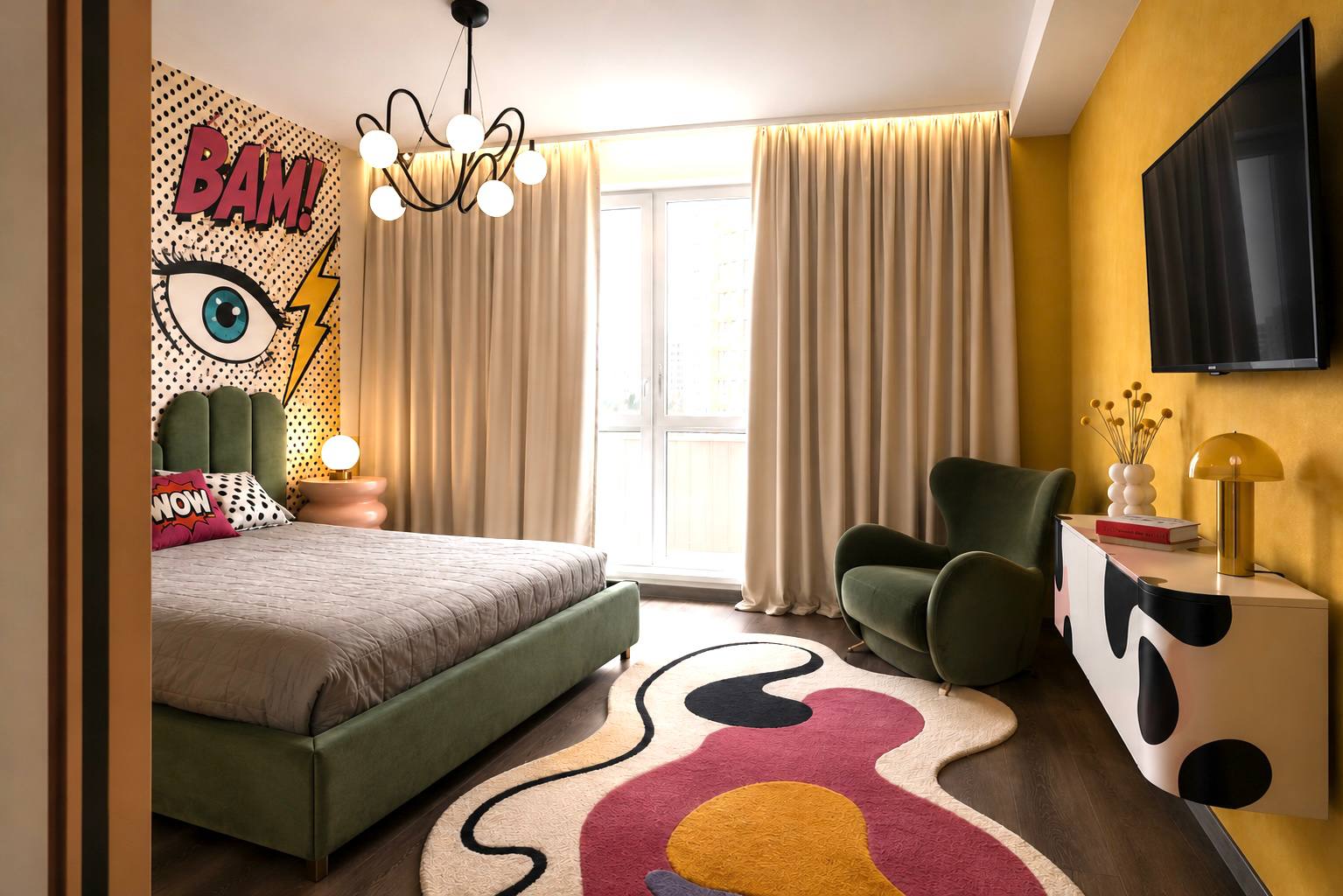1-комнатная квартира, 39,2 м² — фотография 2