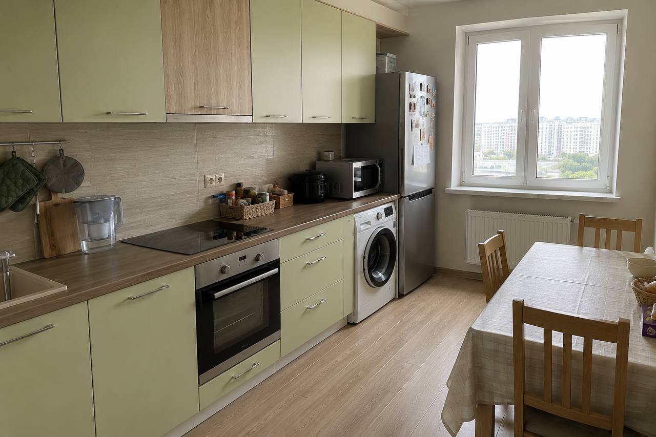 1-комнатная квартира, 35,1 м²