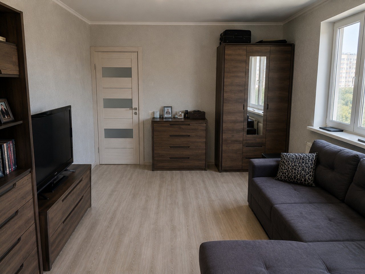1-комнатная квартира, 46,3 м² — фотография 3
