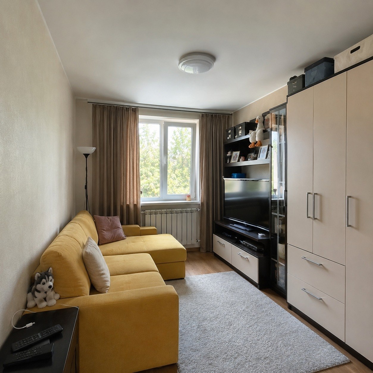 1-комнатная квартира, 39 м² — фотография 3