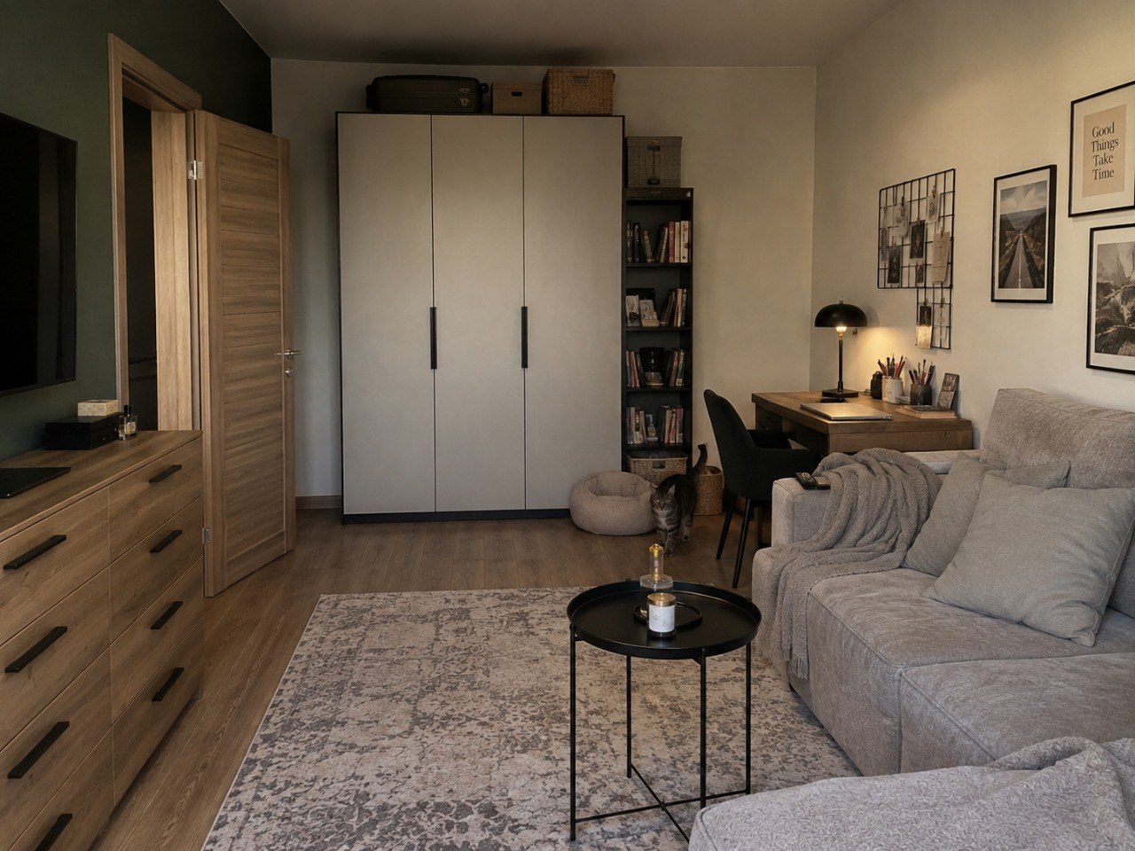 1-комнатная квартира, 33 м²