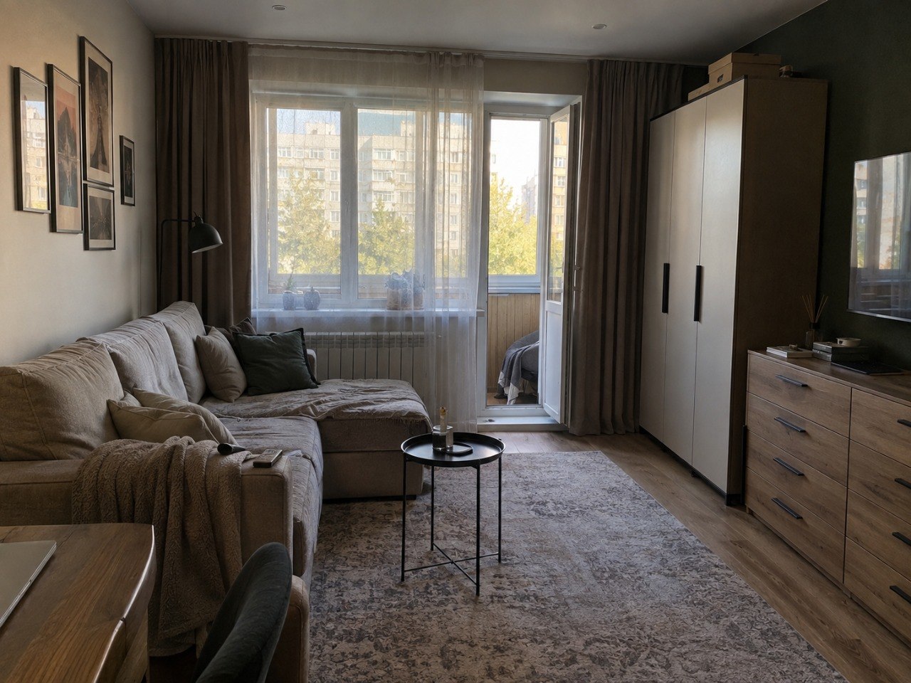 1-комнатная квартира, 33 м² — фотография 2