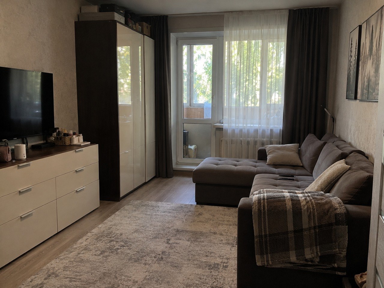 1-комнатная квартира, 45 м²