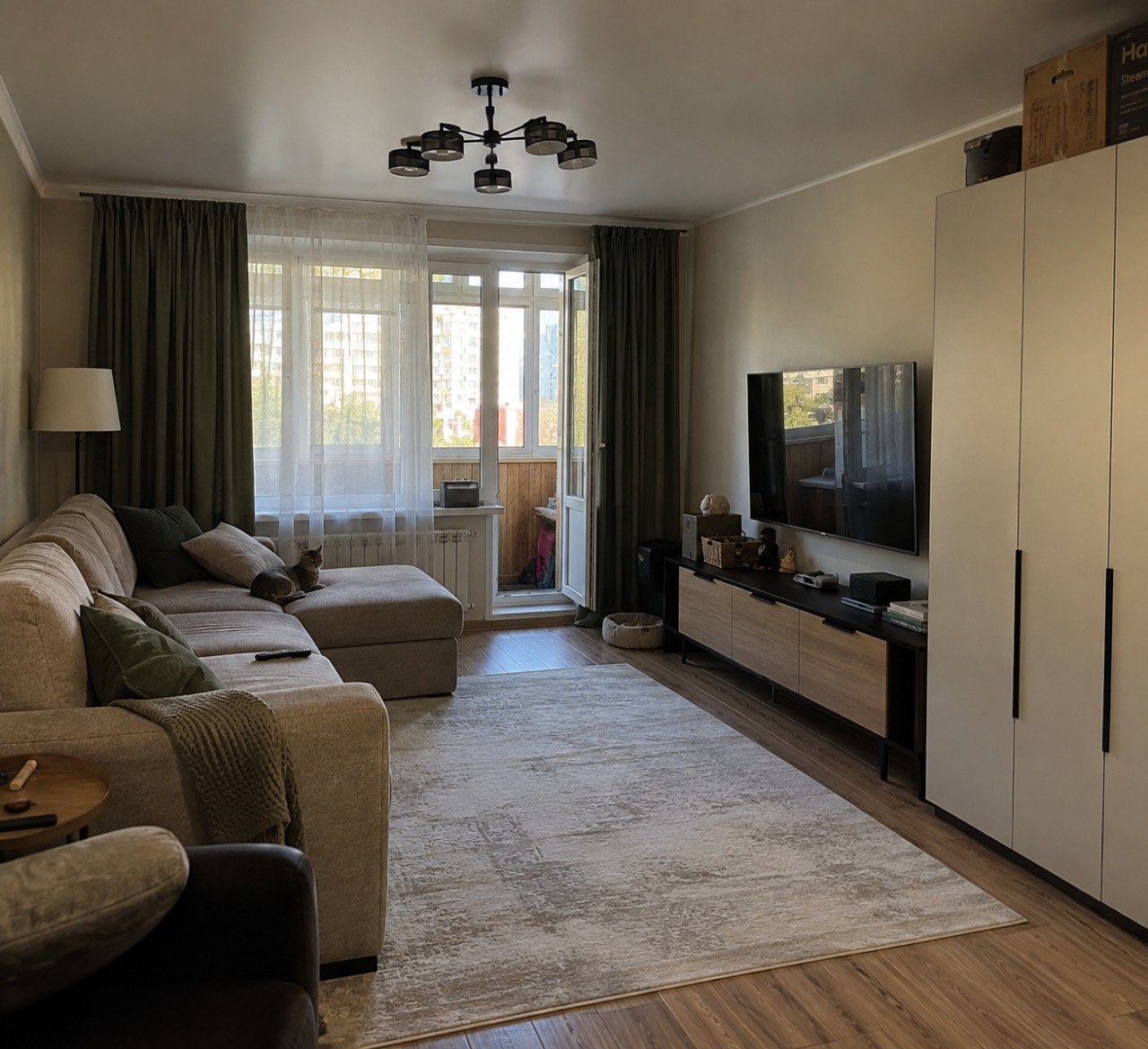 1-комнатная квартира, 30,1 м²