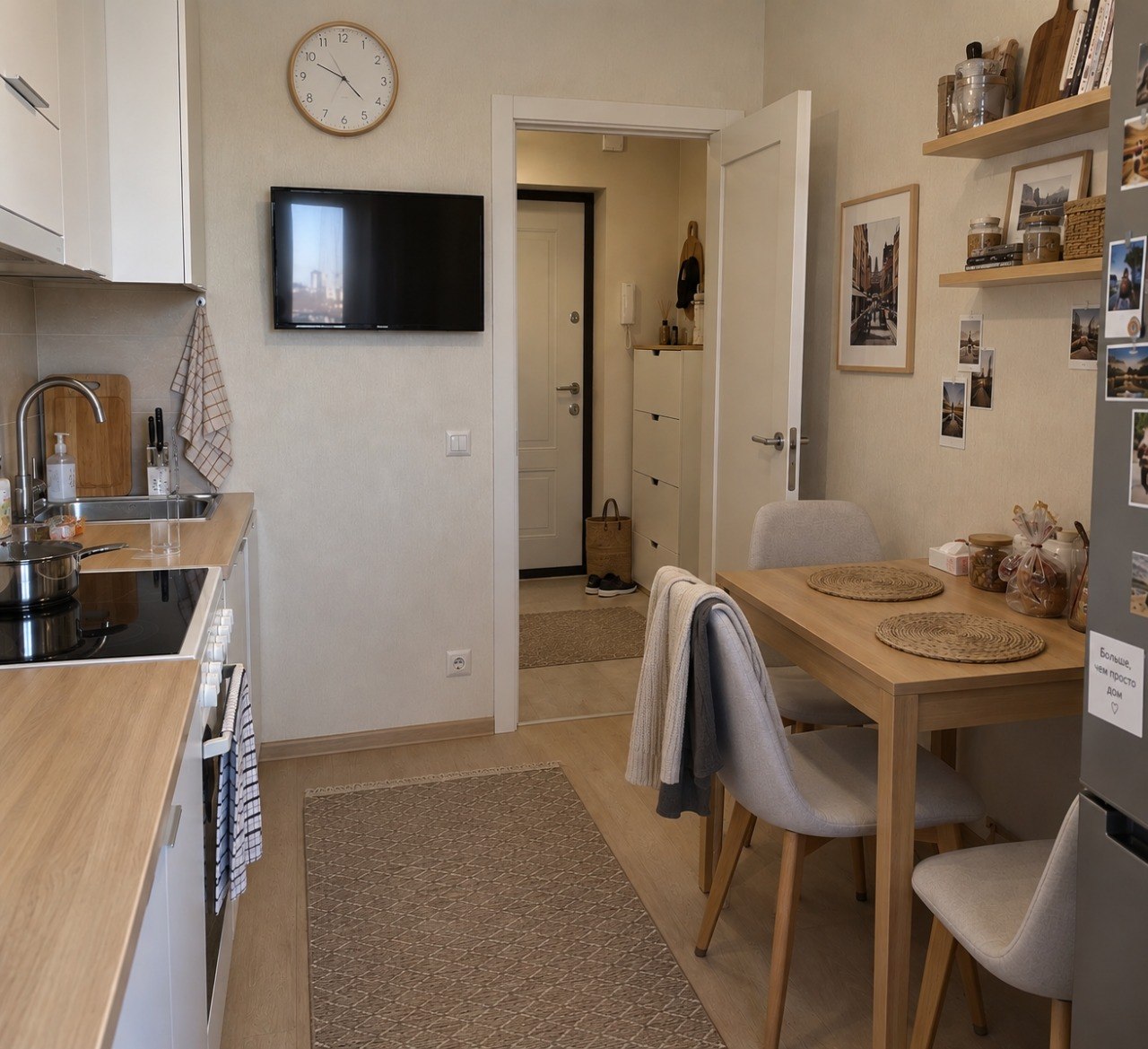 1-комнатная квартира, 43,1 м²
