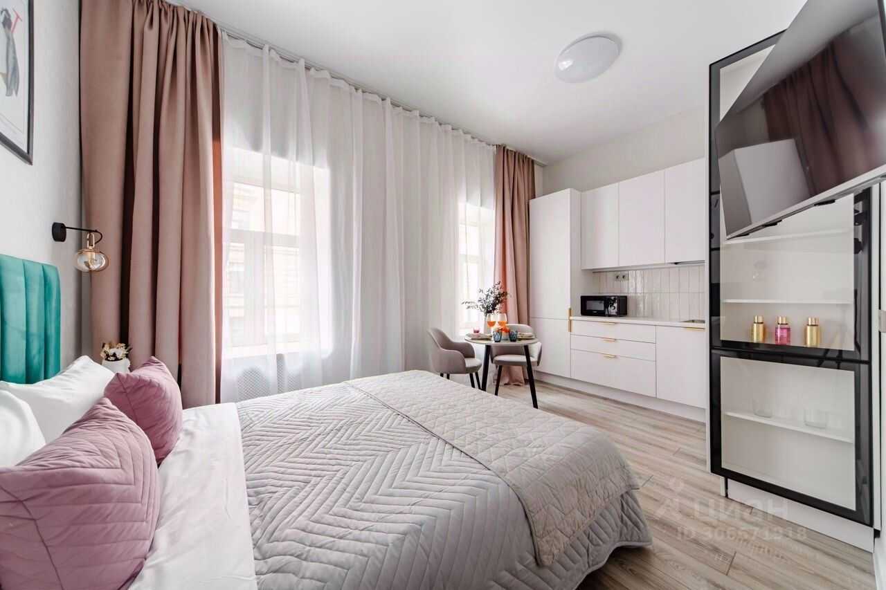 1-комнатная квартира, 23 м²