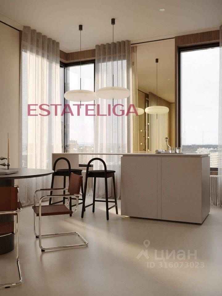 2-комнатная квартира, 95 м²
