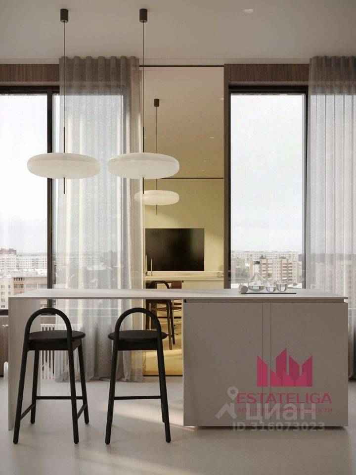 2-комнатная квартира, 95 м² — фотография 2
