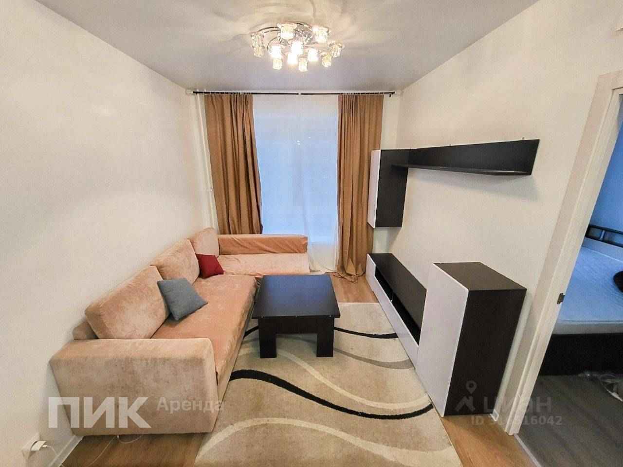 1-комнатная квартира, 31,8 м²