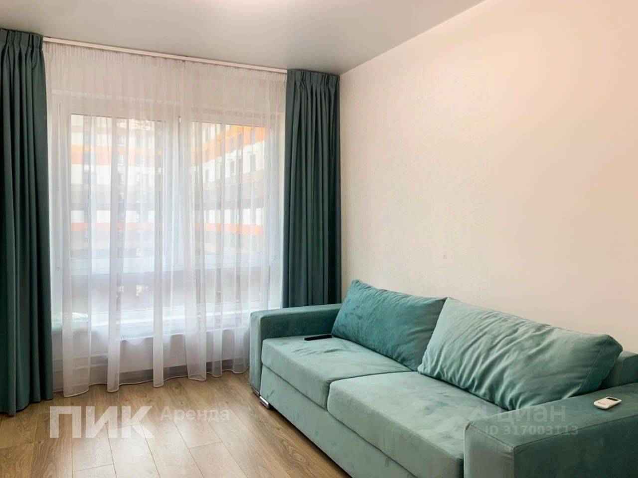 1-комнатная квартира, 35,2 м²