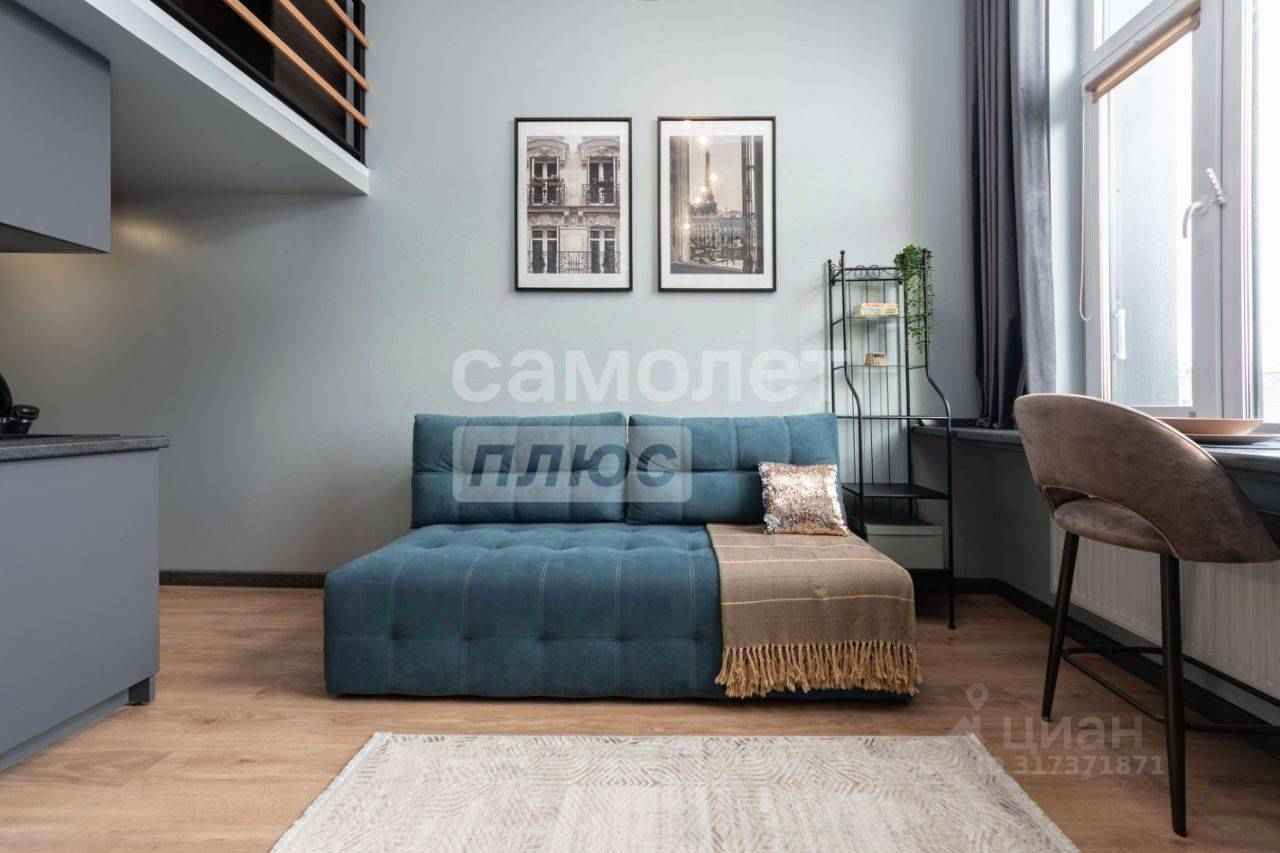 1-комнатная квартира, 28 м² — фотография 2