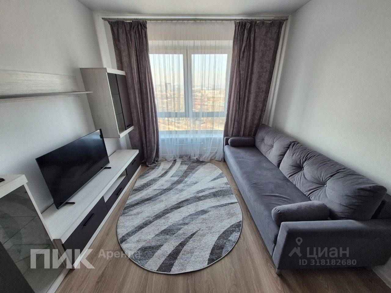 1-комнатная квартира, 35,3 м² — фотография 3