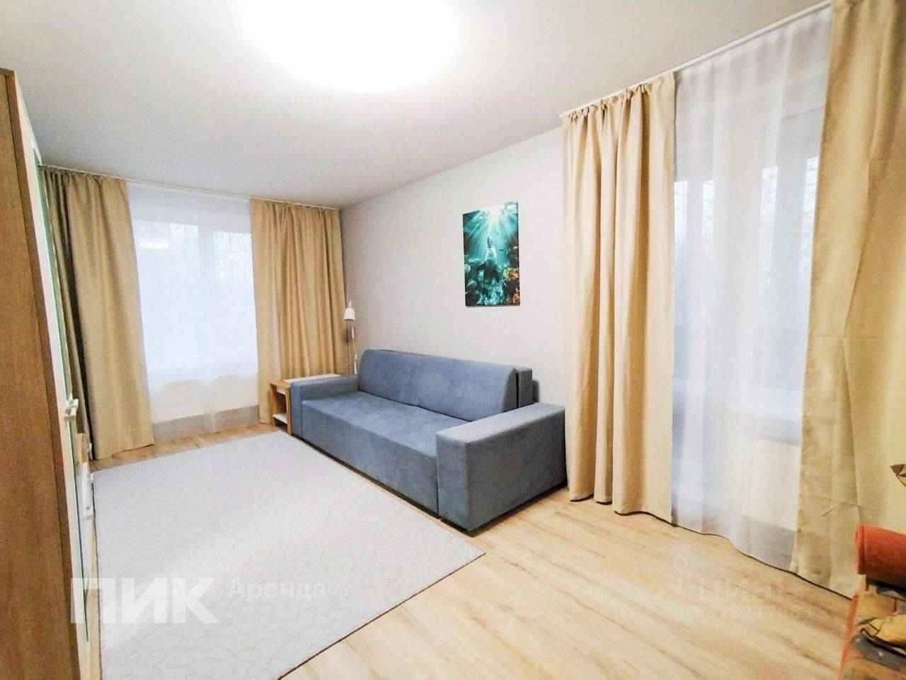 1-комнатная квартира, 36,8 м²