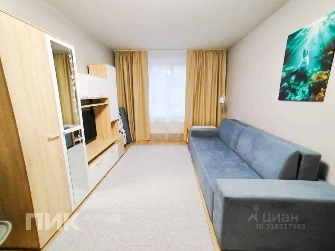 1-комнатная квартира, 36,8 м² — фотография 2