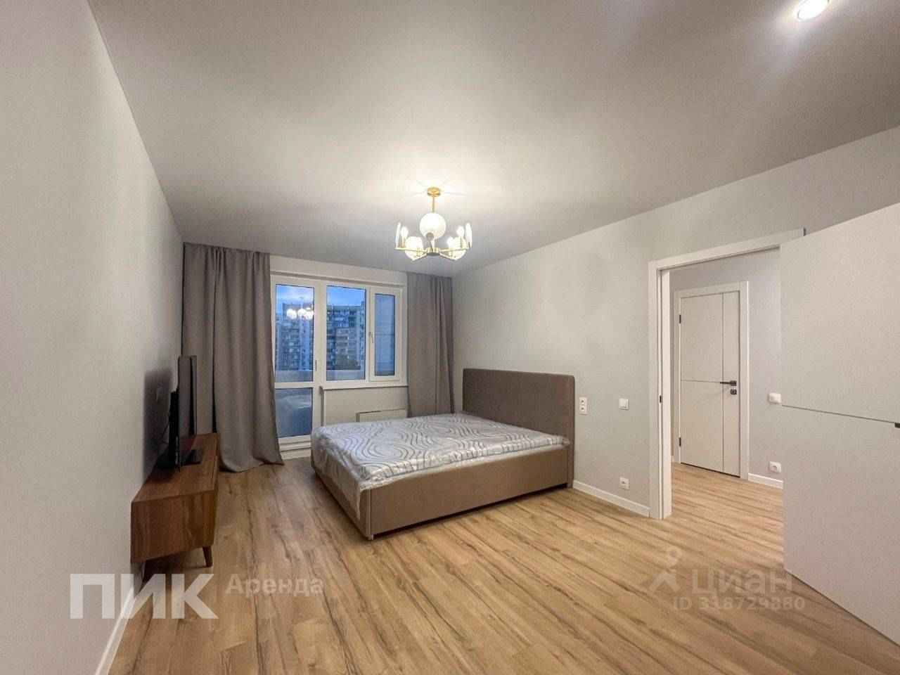1-комнатная квартира, 38,1 м²