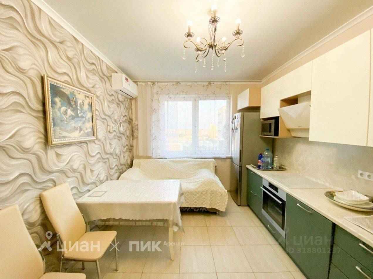 1-комнатная квартира, 40,2 м² — фотография 3