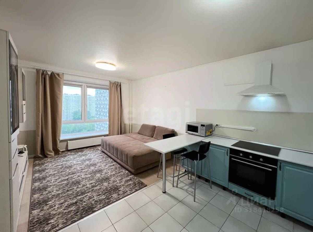 1-комнатная квартира, 40 м²