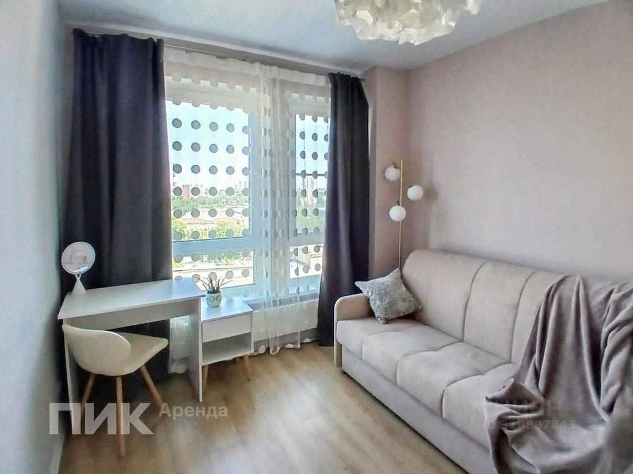1-комнатная квартира, 35,4 м²