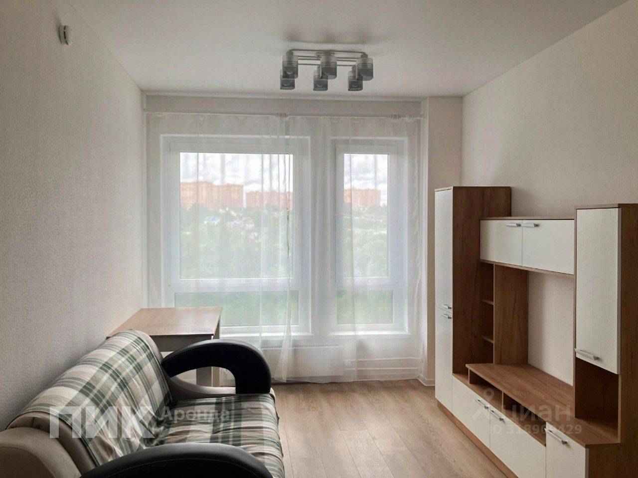 1-комнатная квартира, 33,9 м²