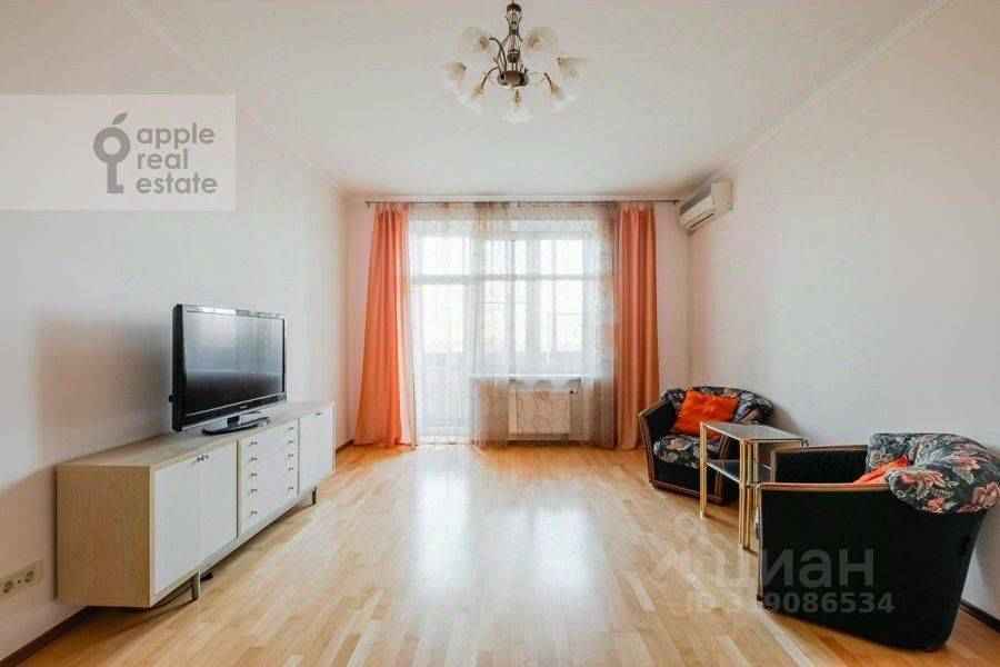 3-комнатная квартира, 106 м²