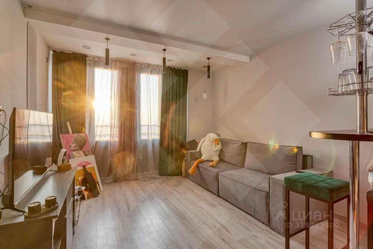 1-комнатная квартира, 35 м² — фотография 2