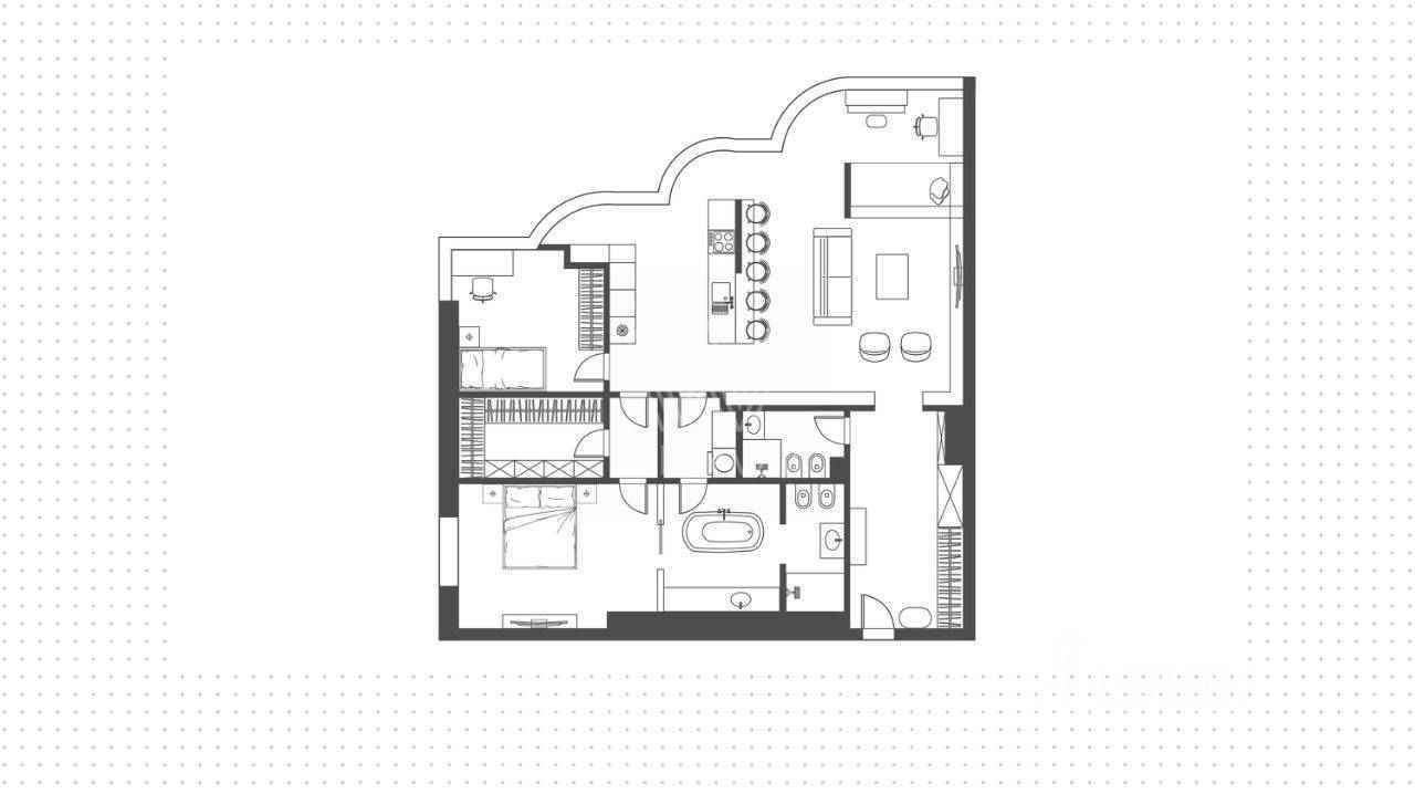 3-комнатная квартира, 166 м² — фотография 2