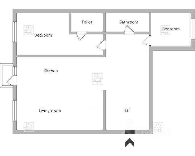 3-комнатная квартира, 80 м² — фотография 2