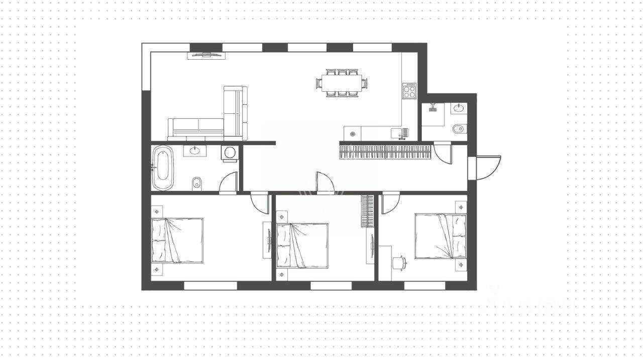 4-комнатная квартира, 180 м² — фотография 2