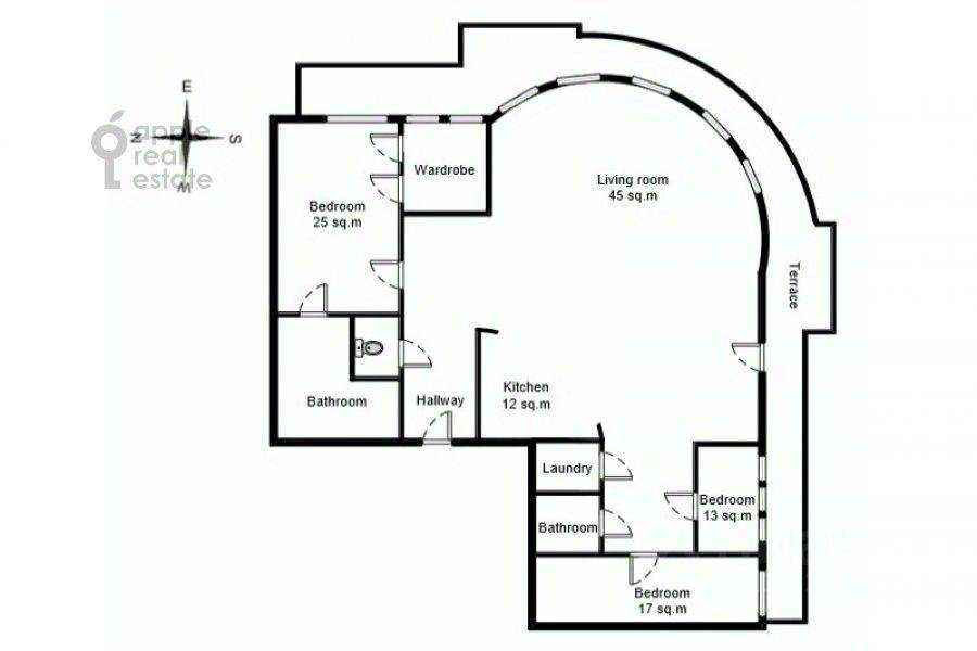 4-комнатная квартира, 144 м² — фотография 2