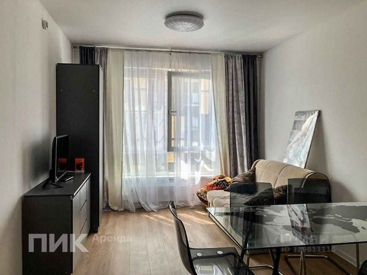 1-комнатная квартира, 35,7 м²