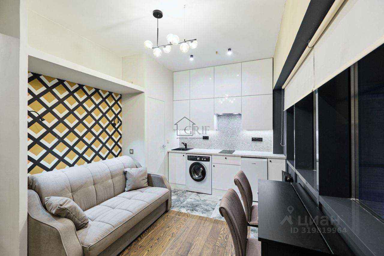 1-комнатная квартира, 17 м²