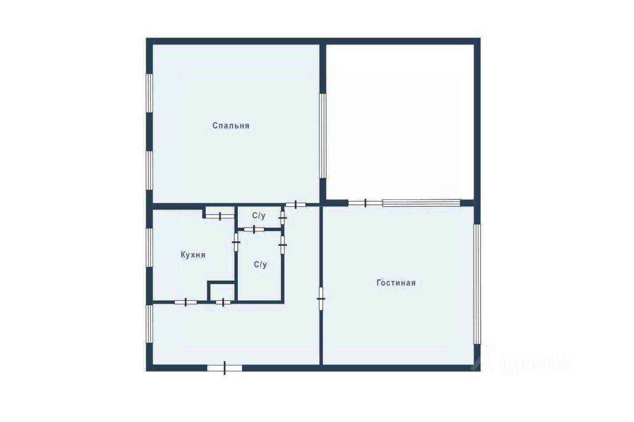 2-комнатная квартира, 127 м² — фотография 2