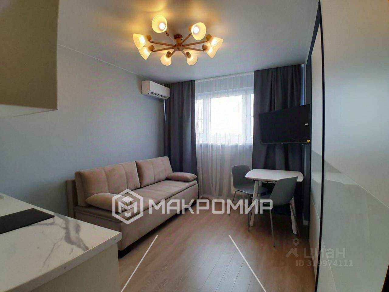 1-комнатная квартира, 20,1 м² — фотография 3