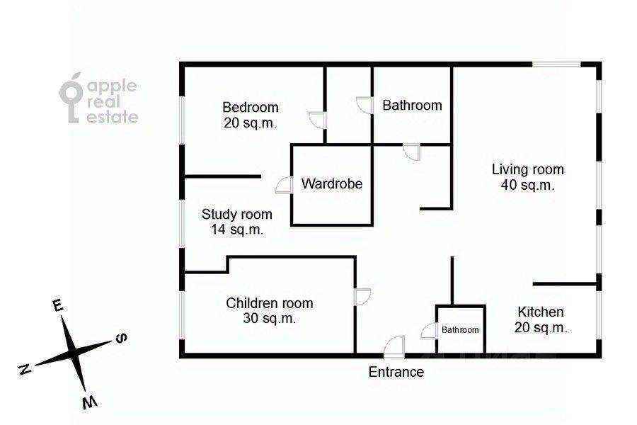 4-комнатная квартира, 179 м² — фотография 2