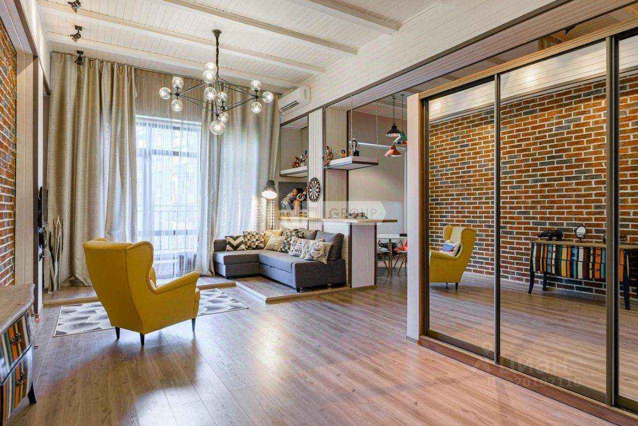 1-комнатная квартира, 75 м²