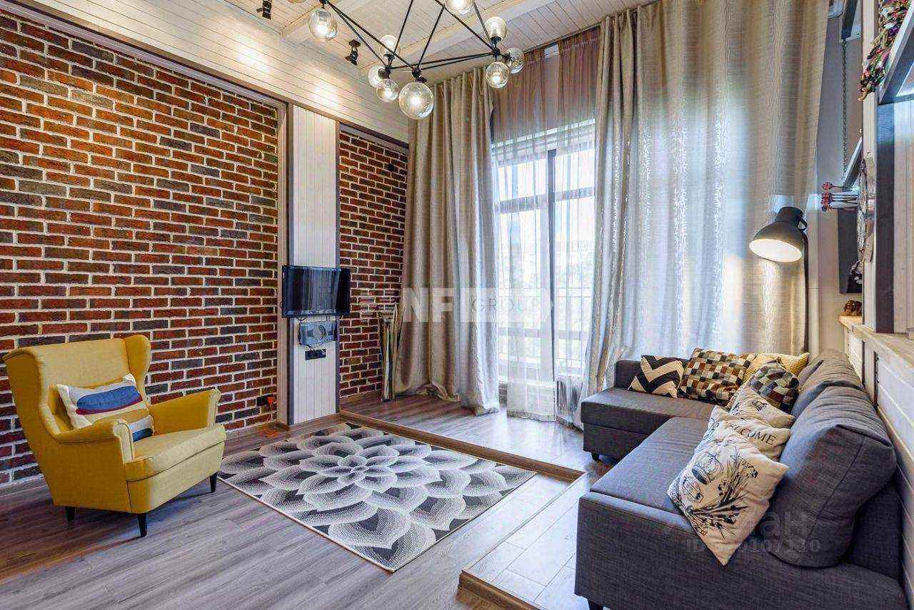 1-комнатная квартира, 75 м² — фотография 3