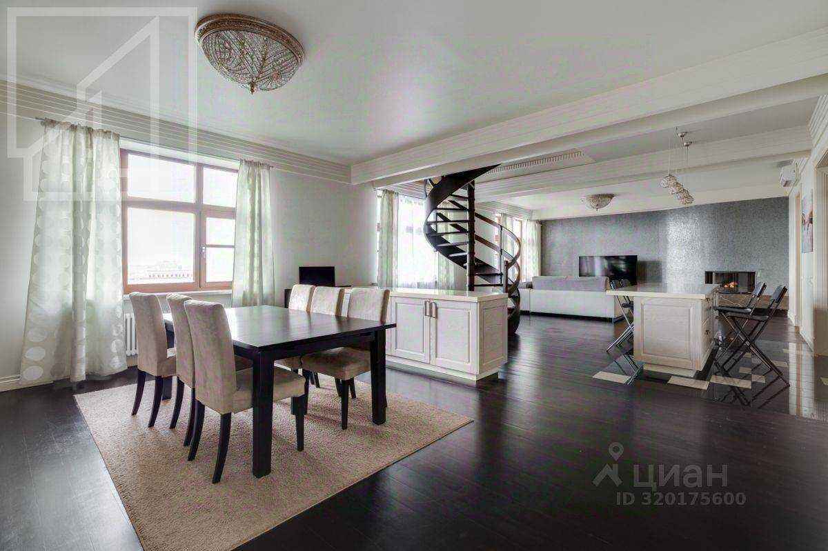 4-комнатная квартира, 190 м²