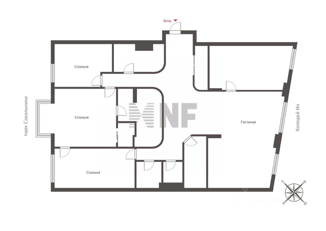 5-комнатная квартира, 239,1 м² — фотография 2