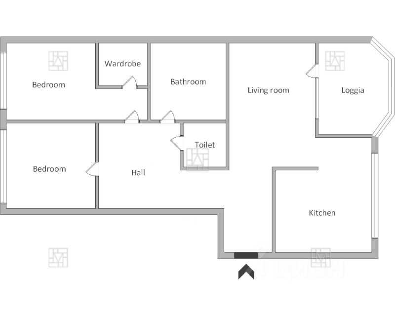 3-комнатная квартира, 146 м² — фотография 2