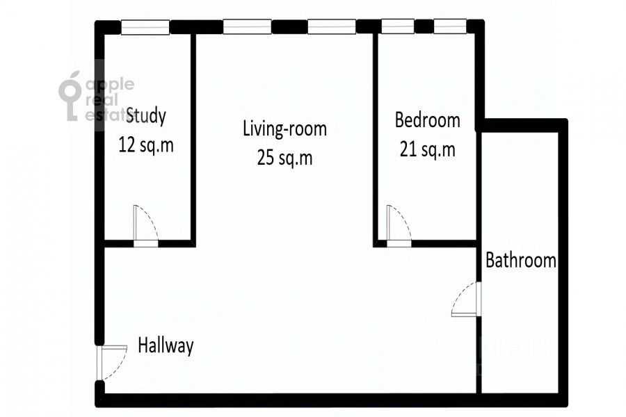 3-комнатная квартира, 75 м² — фотография 2