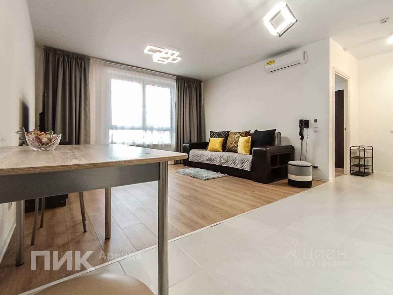 1-комнатная квартира, 46,2 м²