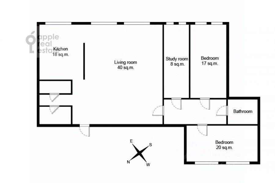 4-комнатная квартира, 160 м² — фотография 2