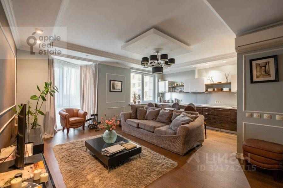 2-комнатная квартира, 90 м² — фотография 3